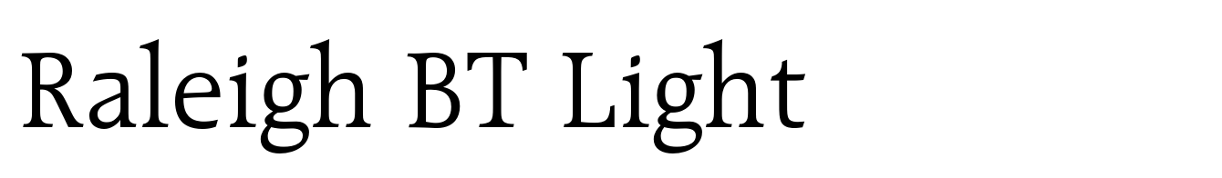 Raleigh BT Light